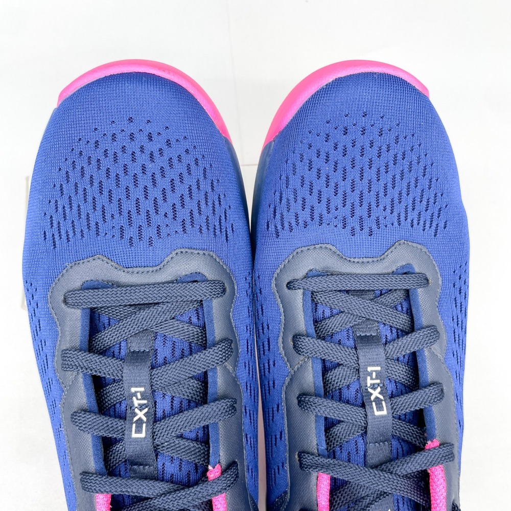 TYR CXT-1 Trainer Mens 10.5 Blue Pink Athletic Gym Shoes Sneakers CrossFit HIIT - Picture 7 of 11